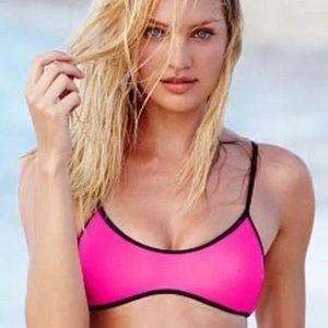 Victoria’s Secret Hot Pink Surf Bikini Top